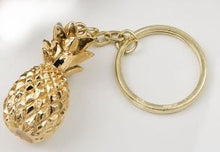 Load image into Gallery viewer, Gold Pineapple Key Chain