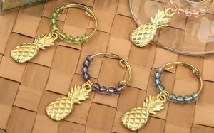 Pineapple Wine Charms