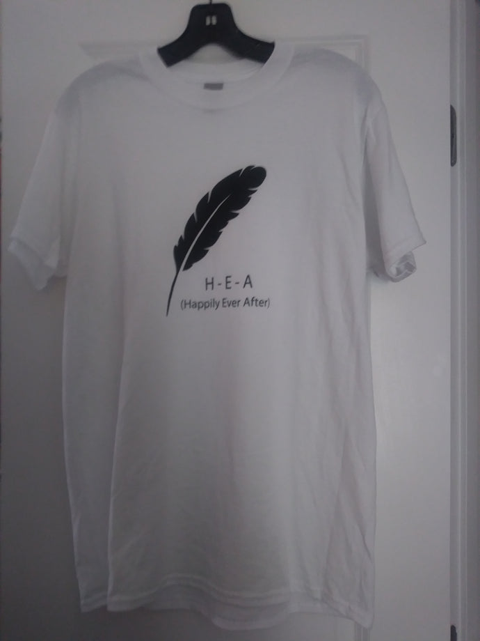 HEA  ( Happily Ever After) Heroine Feather Printed T-Shirt